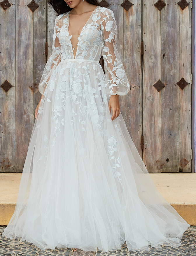 Willowby Olena with sleeves