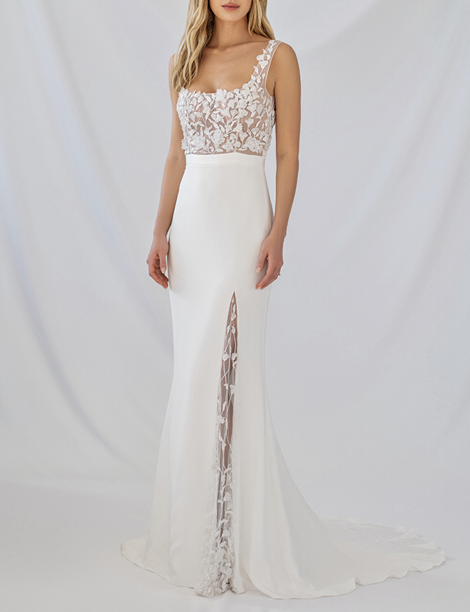 Alexandra Grecco Oleana - Matte Crepe