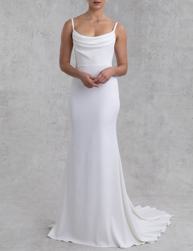 Alexandra Grecco Zoe - Matte Stretch Crepe