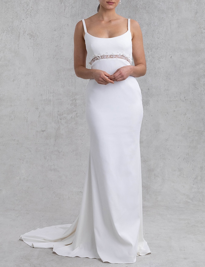 Alexandra Grecco Sophie - Matte Stretch Crepe