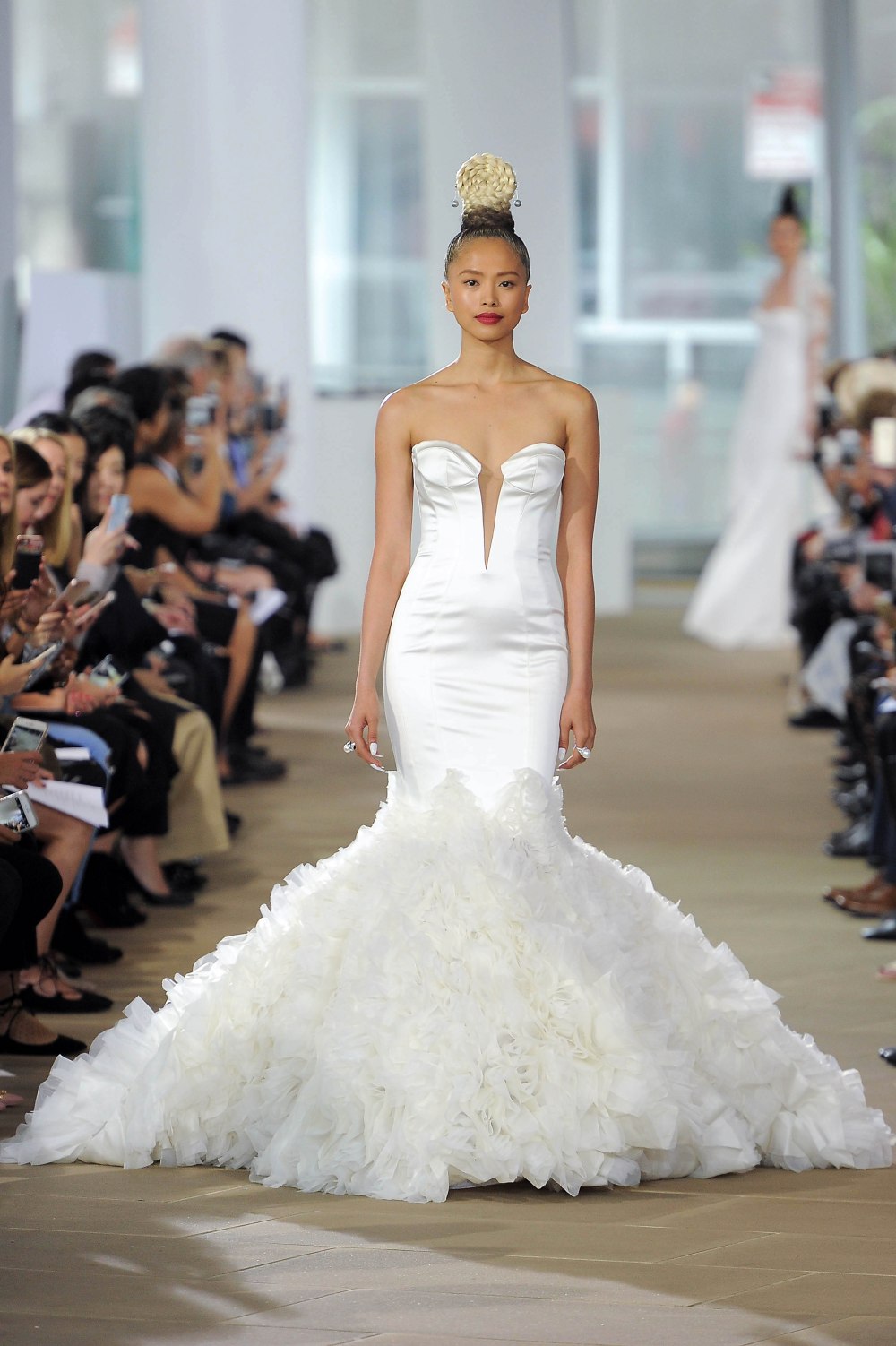 Ines di Santo, Bridal Spring 2018, New York, April 2017