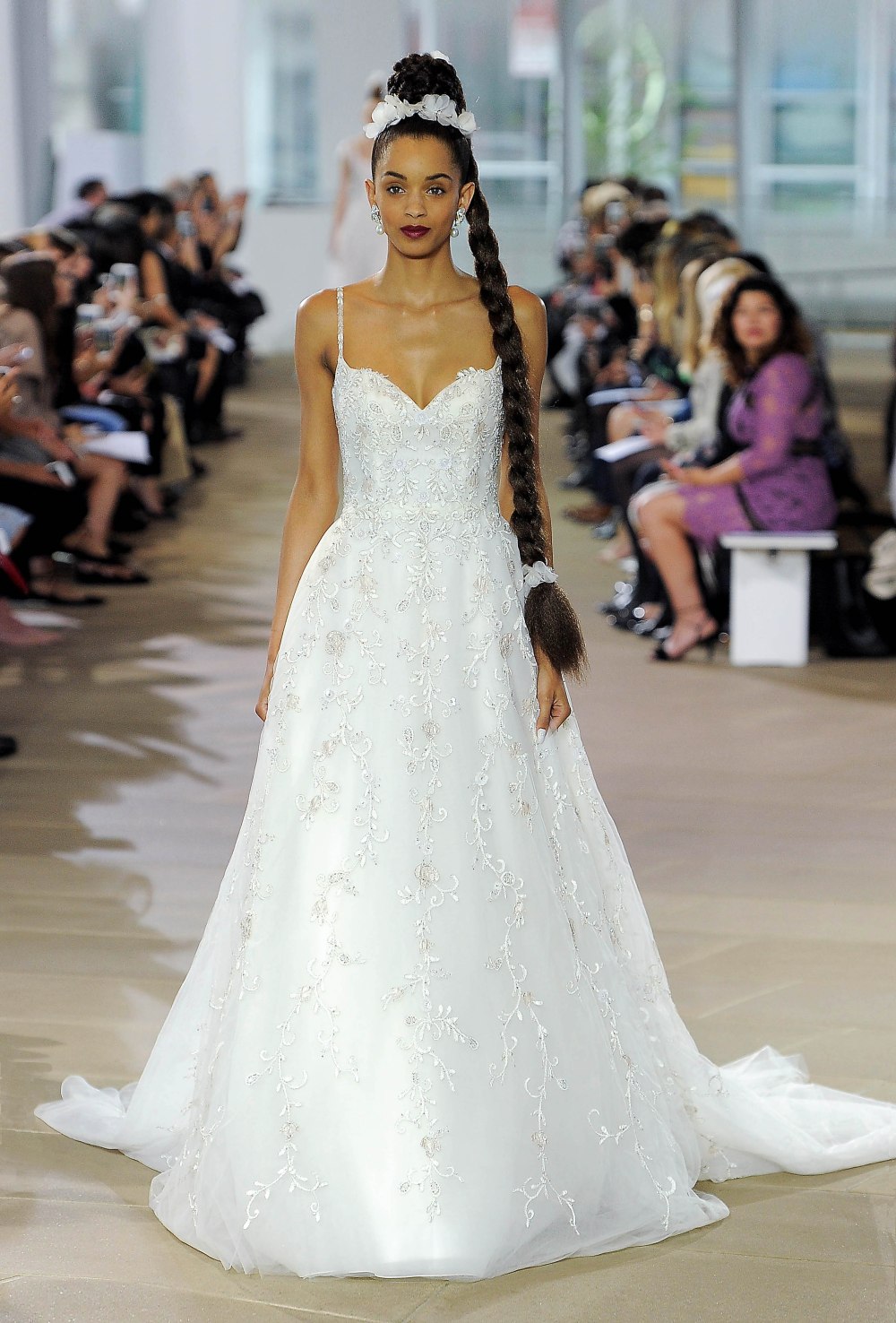 Ines di Santo, Bridal Spring 2018, New York, April 2017