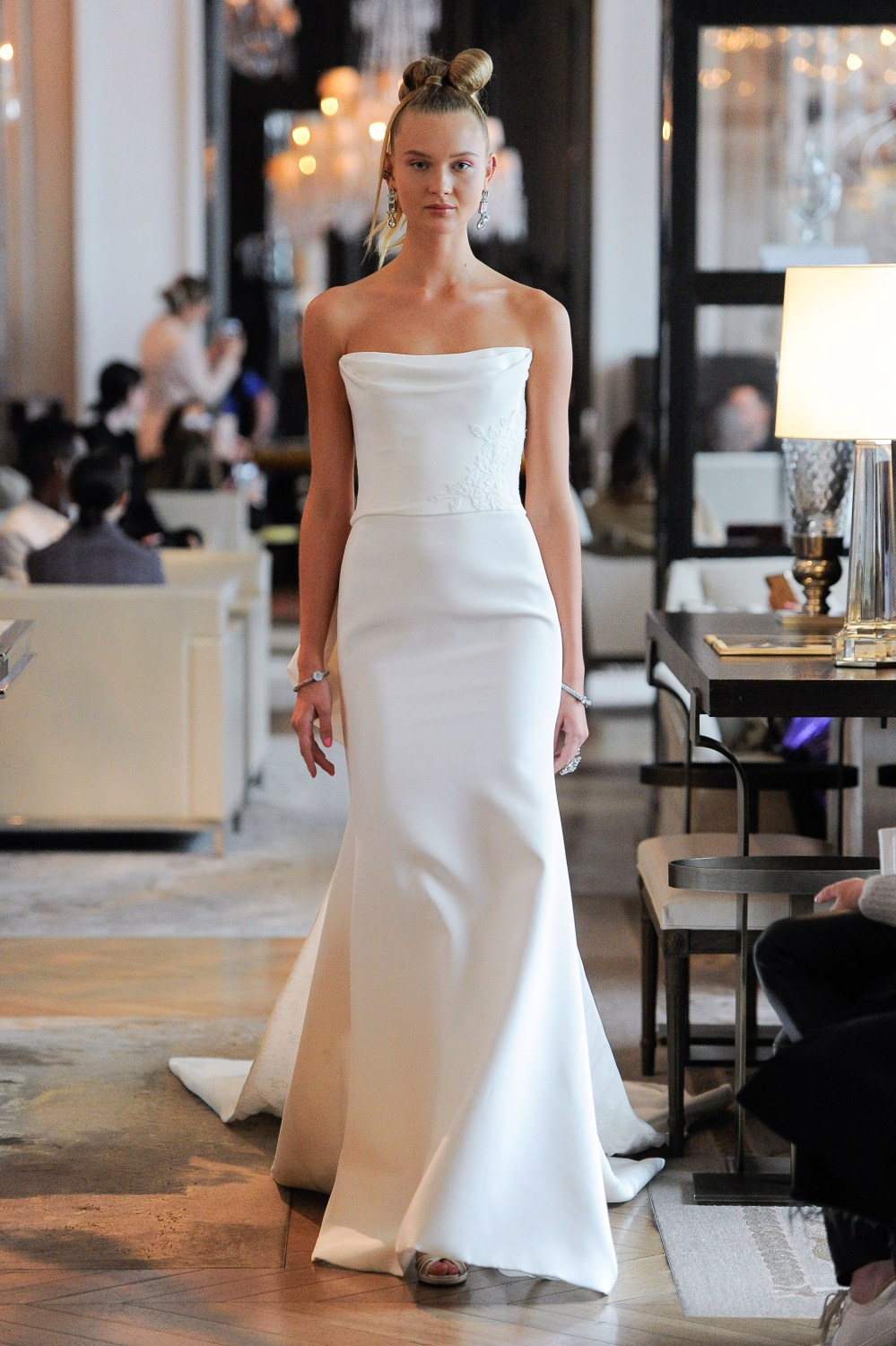 Ines di Santo, Bridal Spring 2020, New York, April 2019