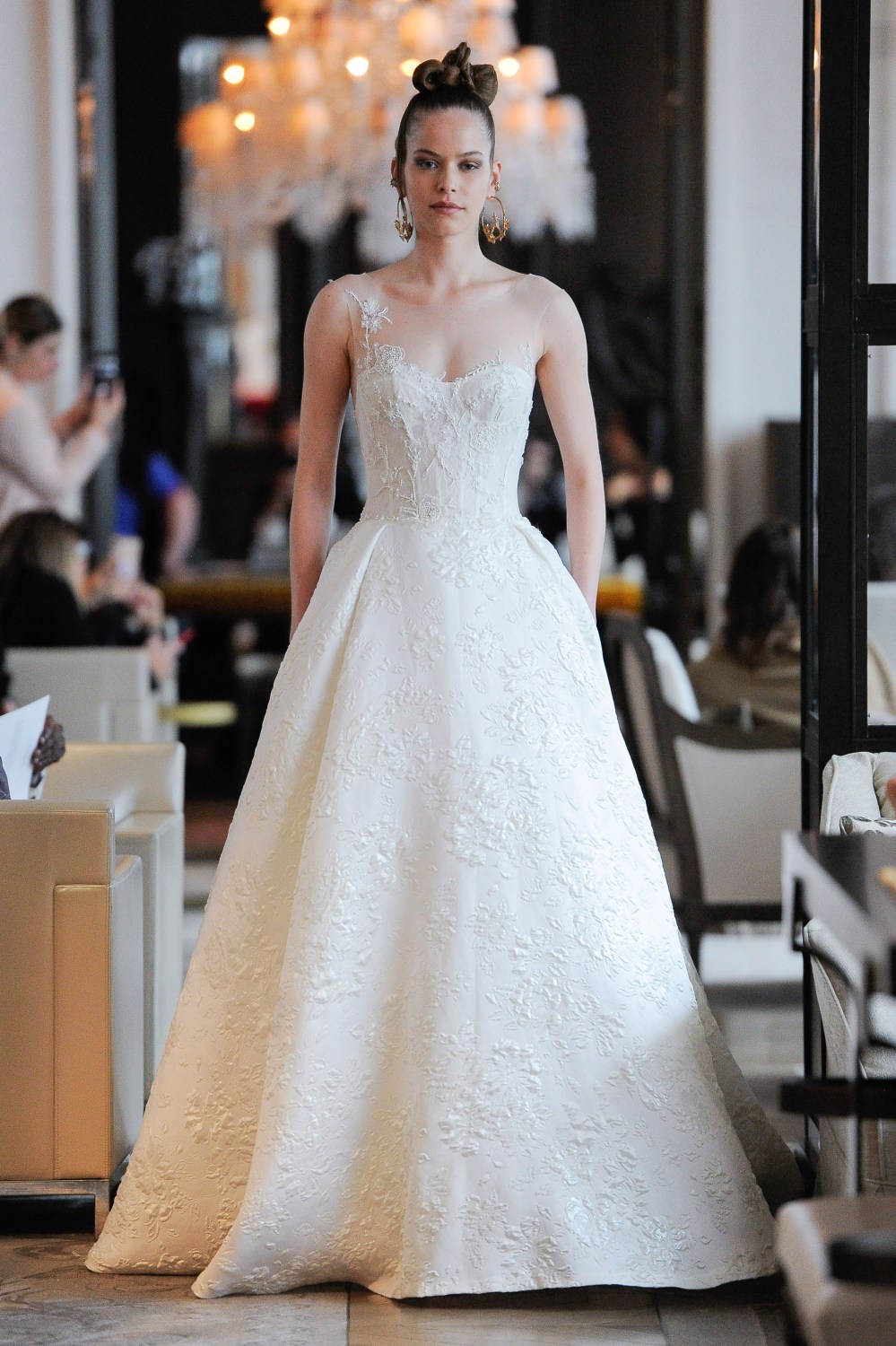 Ines di Santo, Bridal Spring 2020, New York, April 2019