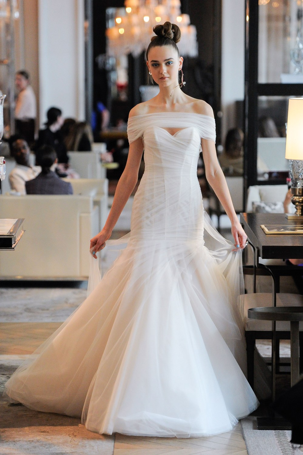 Ines di Santo, Bridal Spring 2020, New York, April 2019