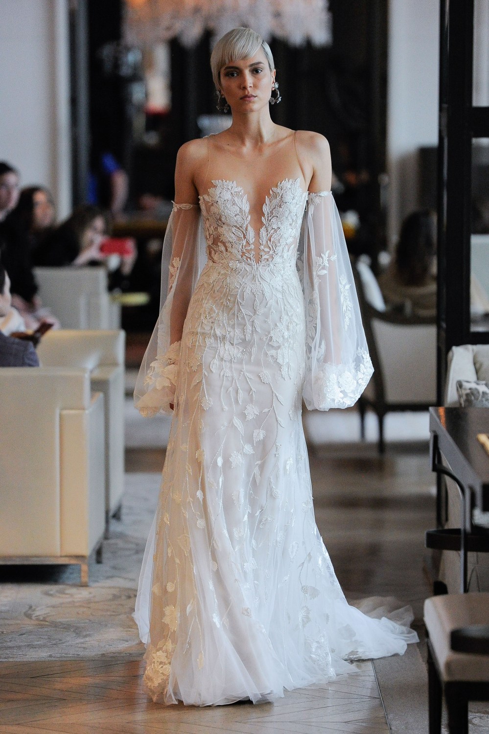 Ines di Santo, Bridal Spring 2020, New York, April 2019